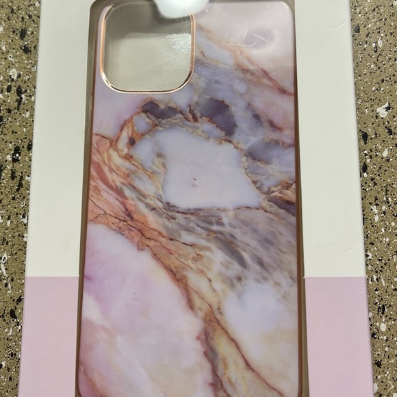 Forever 21 iPhone 12/12 Pro Phone Case Pink, Rose Gold & Multicolored Theme - Picture 2 of 8